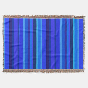 Couverture Bandes verticales bleues