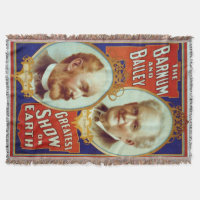 Barnum et Bailey Circus Poster vintage
