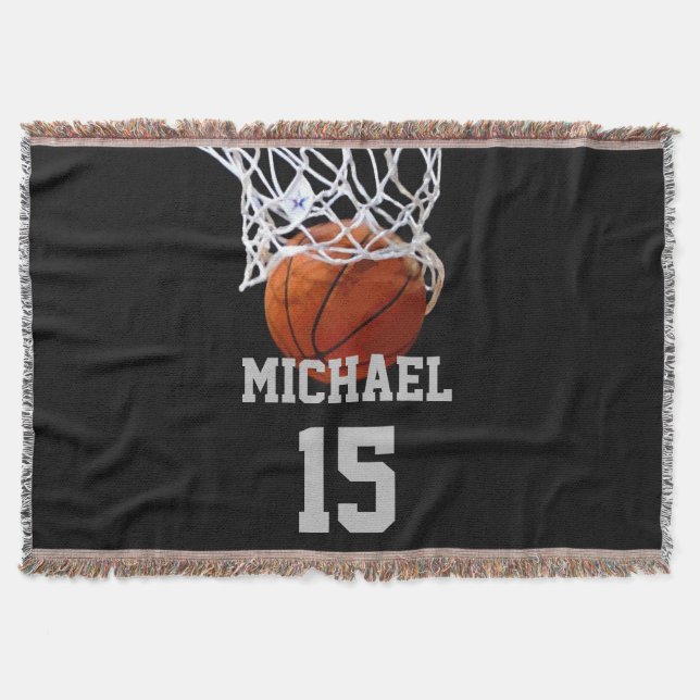 Couverture Basket-ball Votre nom (Devant)