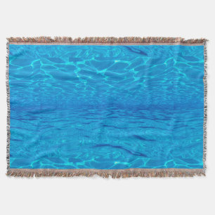 Couverture Beach party blues soleil océan eau piscine couleur