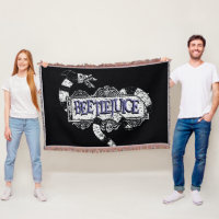 Beetlejus | Vapeur de sable enroulé sur le logo Be