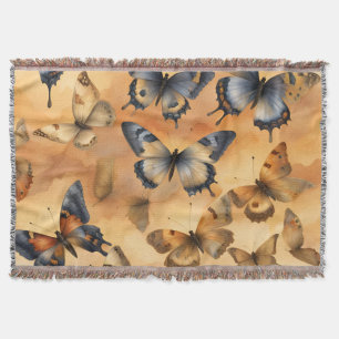 Couverture Belles papillons aquarelles