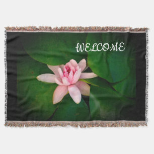 Couverture Bienvenue, Fleur Lotus Rose