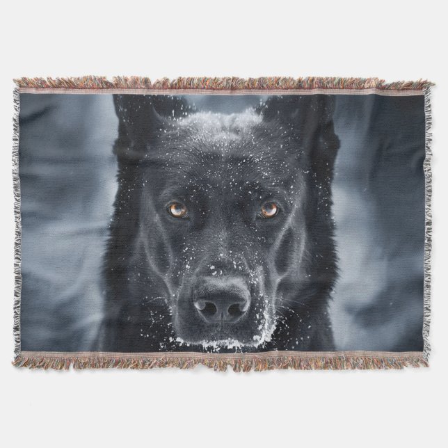 Couverture Black German Shepherd (Devant)
