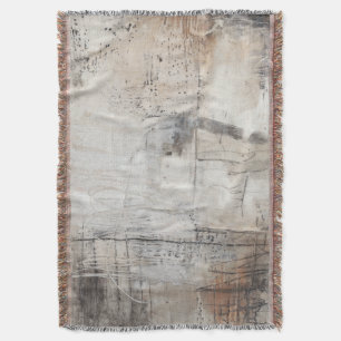 Couverture Blanc noir et bronze