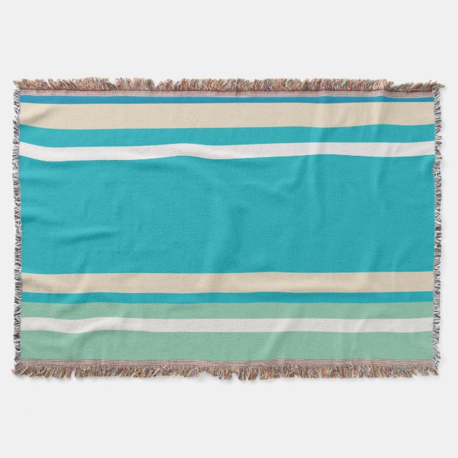 Couverture Bleu turquoise, vert et turquoise (Devant)