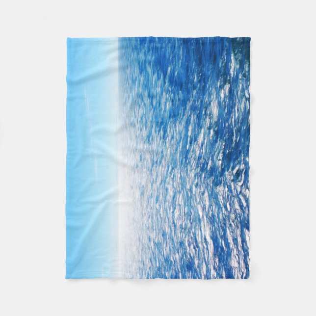 Couverture bleue d'océan (Devant)