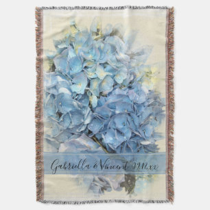 Couverture Blue Hydrangea Mariage Keepsaké