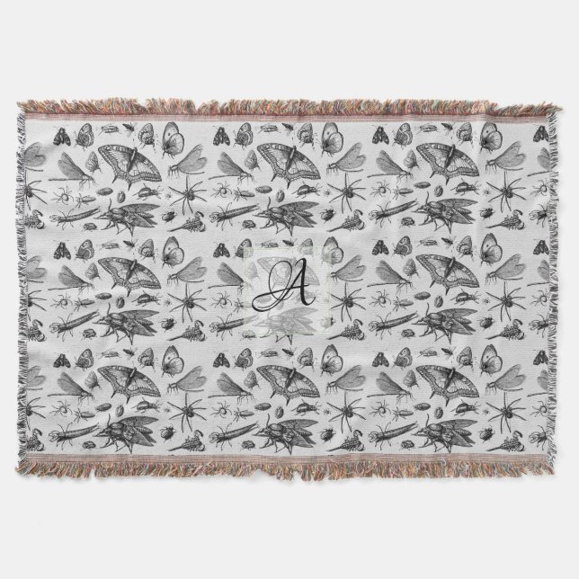 Couverture BOGUES GOTHIQUES monogrammes Insectes d'encre Vint (Devant)