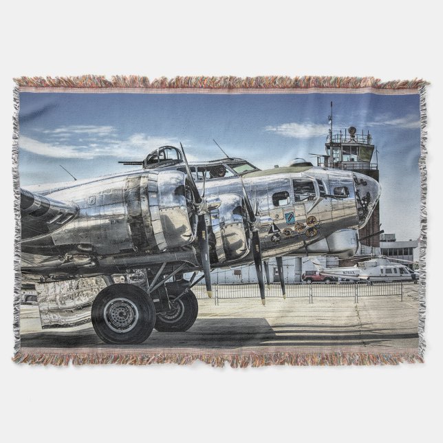 Couverture Bombardier 2ème guerre mondiale classique b-17 (Devant)