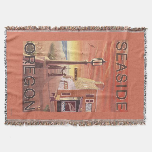 Couverture Bord de la mer, vue d'OregonAquarium (Devant)