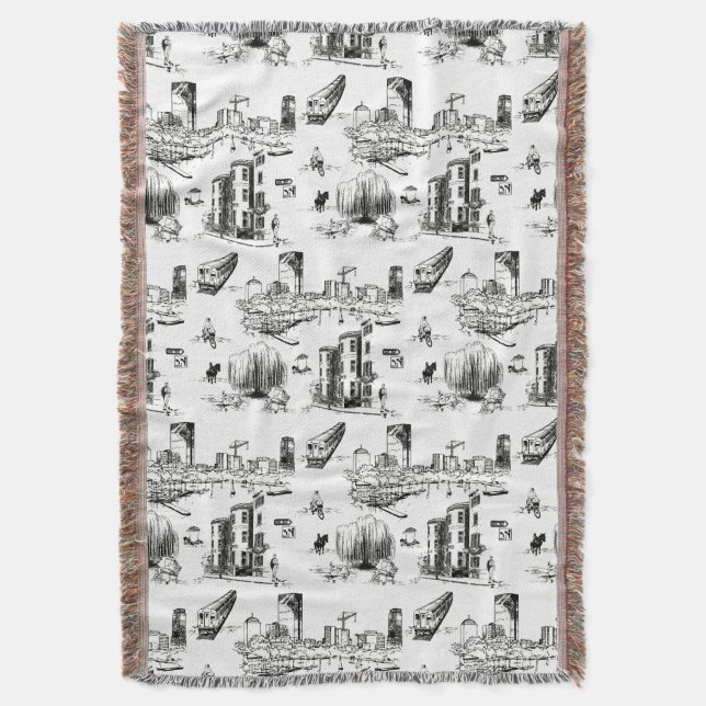 Couverture Boston Toile (devant Vertical)