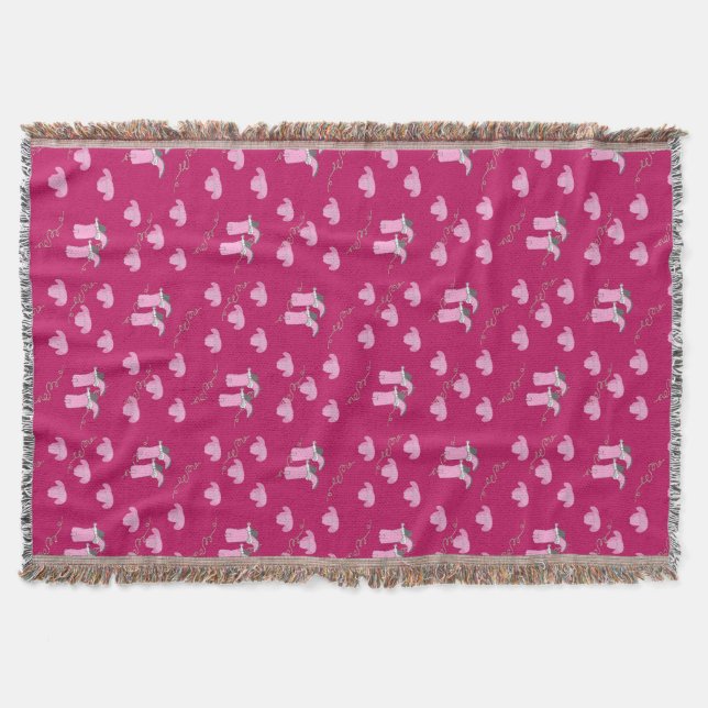 Couverture Bottes Et Casquettes De Femme Rose (Devant)