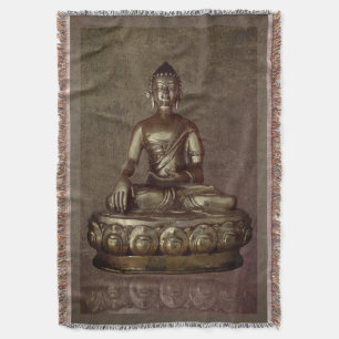 Couverture Bouddha Lance Blanche