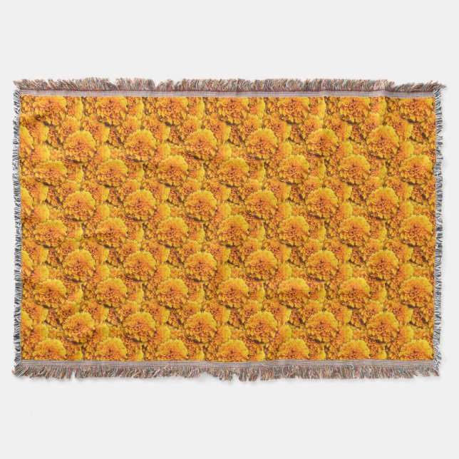 Couverture Bouquet Marigold - orange dorée (Devant)