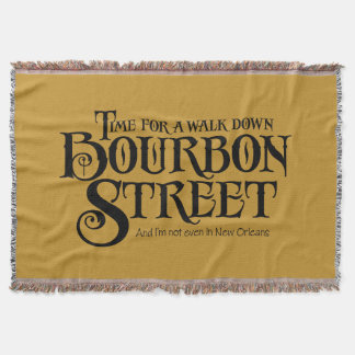 Couverture Bourbon Street - funny whiskey drinking