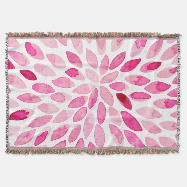 Couverture Boutons de brosse couleur aquarelle - palette rose (Devant)
