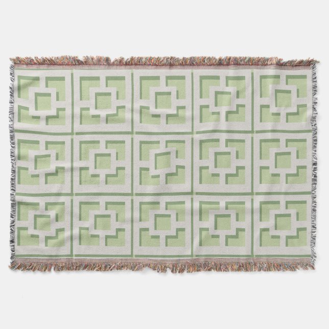 Couverture Brochure Retro Green Trellis (Devant)