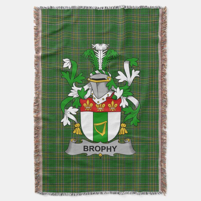 Couverture Brophy ou O_Brophy Coat of Arms Family Cres (devant Vertical)