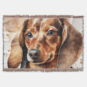 Couverture Brown Dachshund