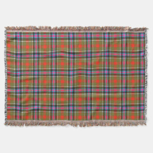 Couverture Bruce de Kinnaird Ancient Tartan Plaid Motif