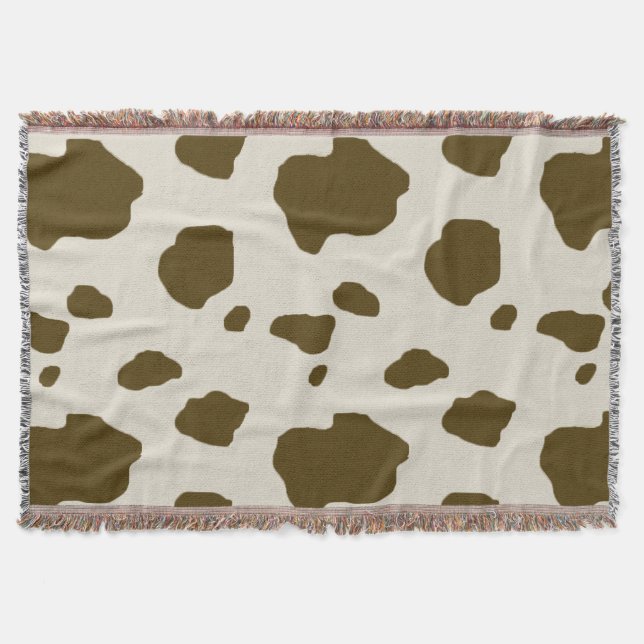 Couverture Brun de PEAU de VACHE (Devant)