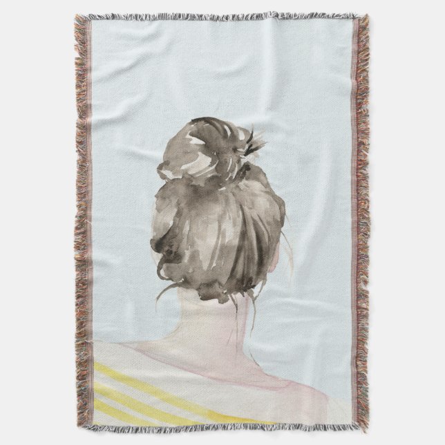Couverture Bun de noeud de cheveux Brown (devant Vertical)