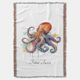 Couverture Cadeau de bienvenue personnalisé Octopus Coastal