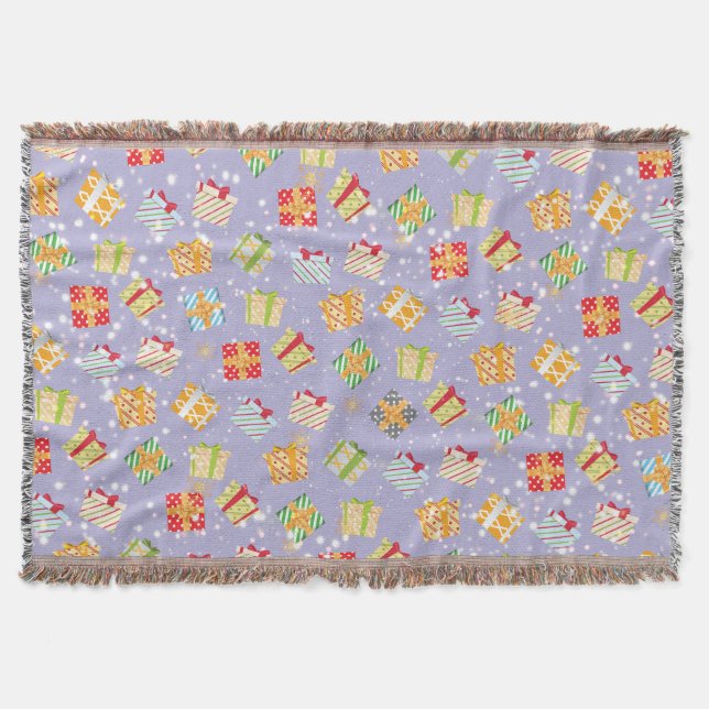 Couverture Cadeaux de Noël motif (Devant)