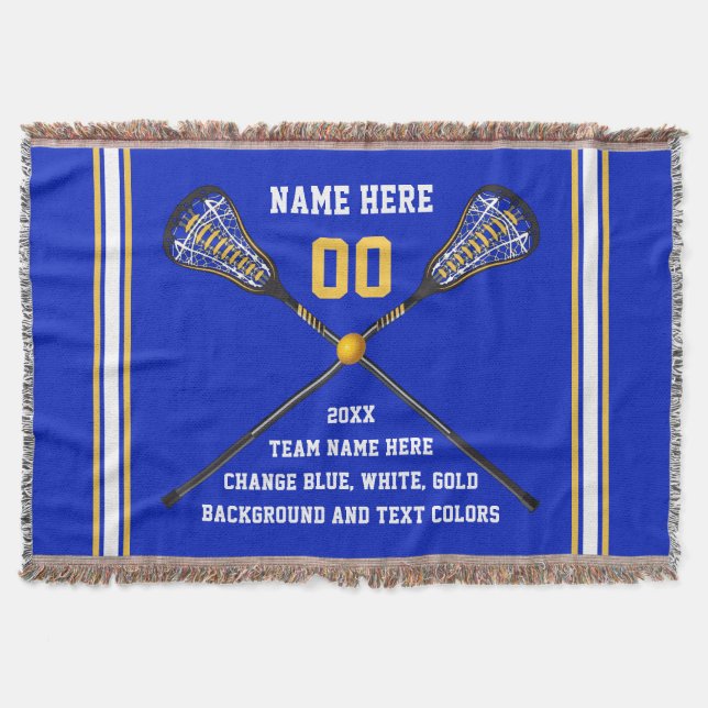 Couverture Cadeaux personnalisés de lacrosse pour des joueurs (Devant)