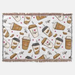 Couverture Cafés, Fèves de café, Amateur de café, Coeurs