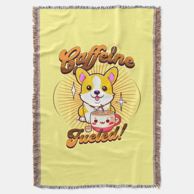COUVERTURE CAFFEINE DE CORGI FUELED! (devant Vertical)