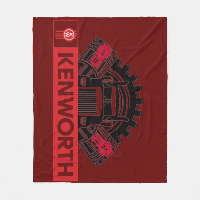 Couverture camionneur fleece blanket (Front)