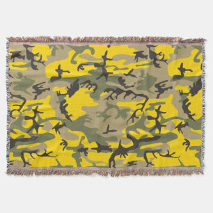 Couverture Camouflage jaune et vert, Militaire, Armée