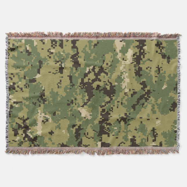 Couverture Camouflage naval Woodland (Devant)