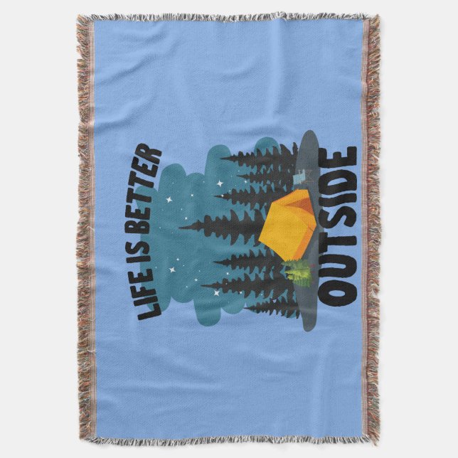 Couverture Camping Outdoor Lover (devant Vertical)