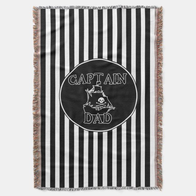 Couverture Capitaine Papa Jrow Blanket (devant Vertical)