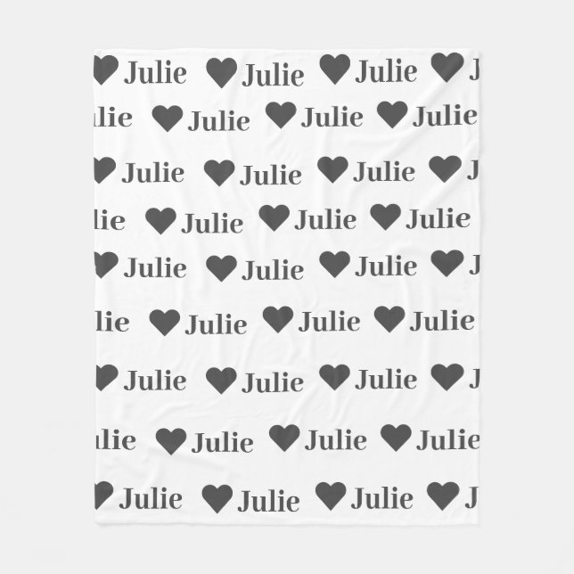 Couverture cardiaque minimaliste personnalisée (Devant)