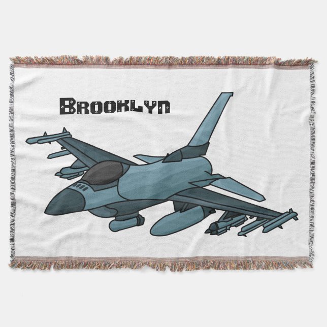 Couverture Caricature d'avion de chasse militaire (Devant)