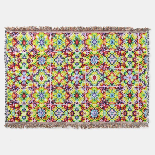 Couverture Carrelage méditerranéen, Carreaux d'encre d'alcool (Devant)