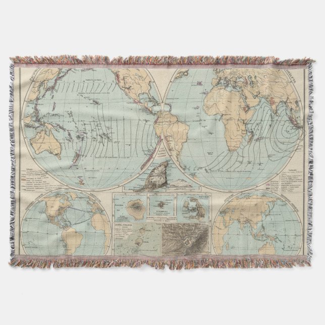 Couverture Carte d'atlas de DES Erdinnern de Thatigkeit (Devant)