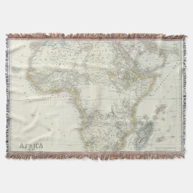 Couverture Carte d'atlas de l'Afrique (Devant)