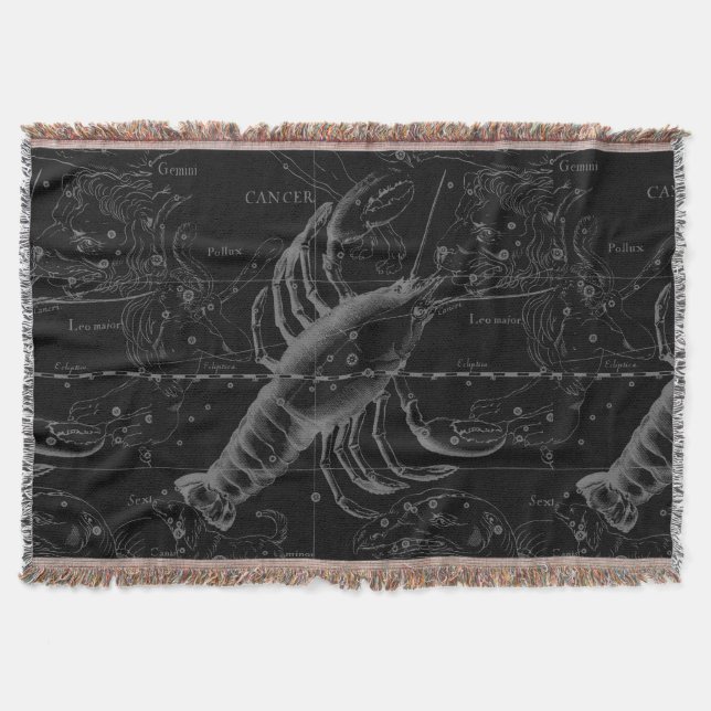 Couverture Carte de la constellation du cancer Black Hevelius (Devant)