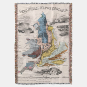 Couverture Carte géologique de l'Angleterre