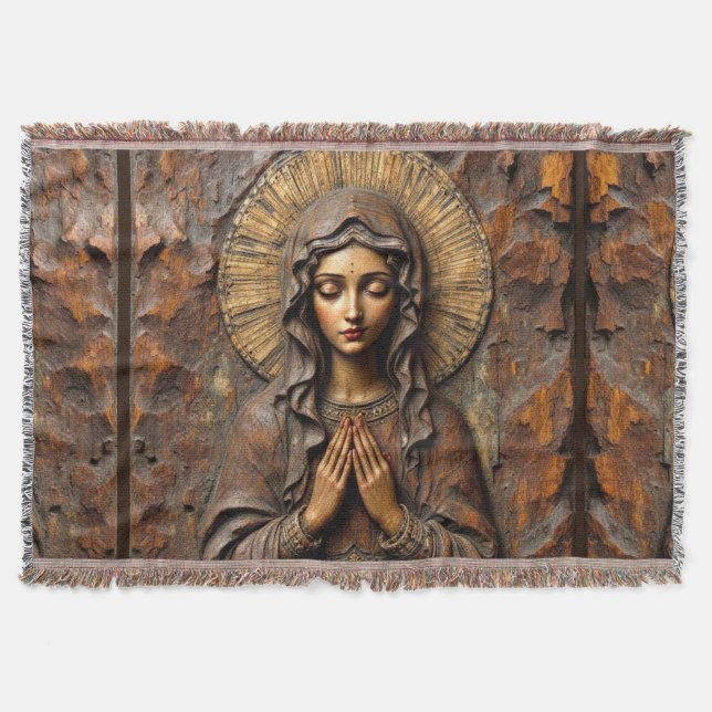 Couverture Carved Devotion  Wooden Mary (Devant)
