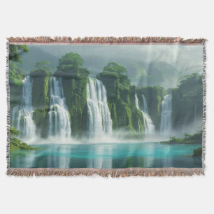 Couverture Cascade majestueuse à plusieurs niveaux