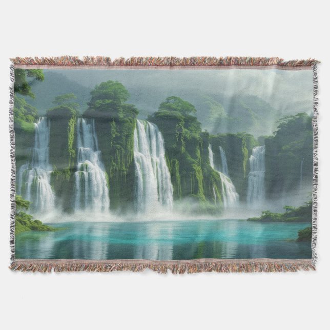 Couverture Cascade majestueuse à plusieurs niveaux (Devant)