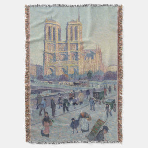 Couverture Cathédrale Notre-Dame Paris France Peinture classi