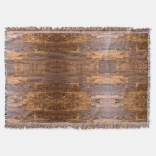 Couverture Cèdre   motif de bois rustique