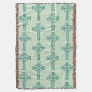 Couverture Céltic Cross Motif Lance Blanket